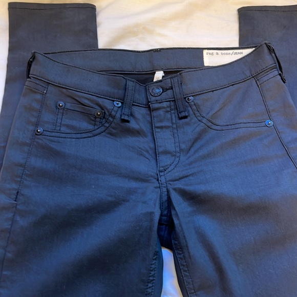 Rag & Bone Jeans Legging Coated Shoreditch size 26 - Picture 4 of 8